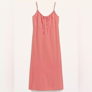 old navy xs cami crinkled maxi dress